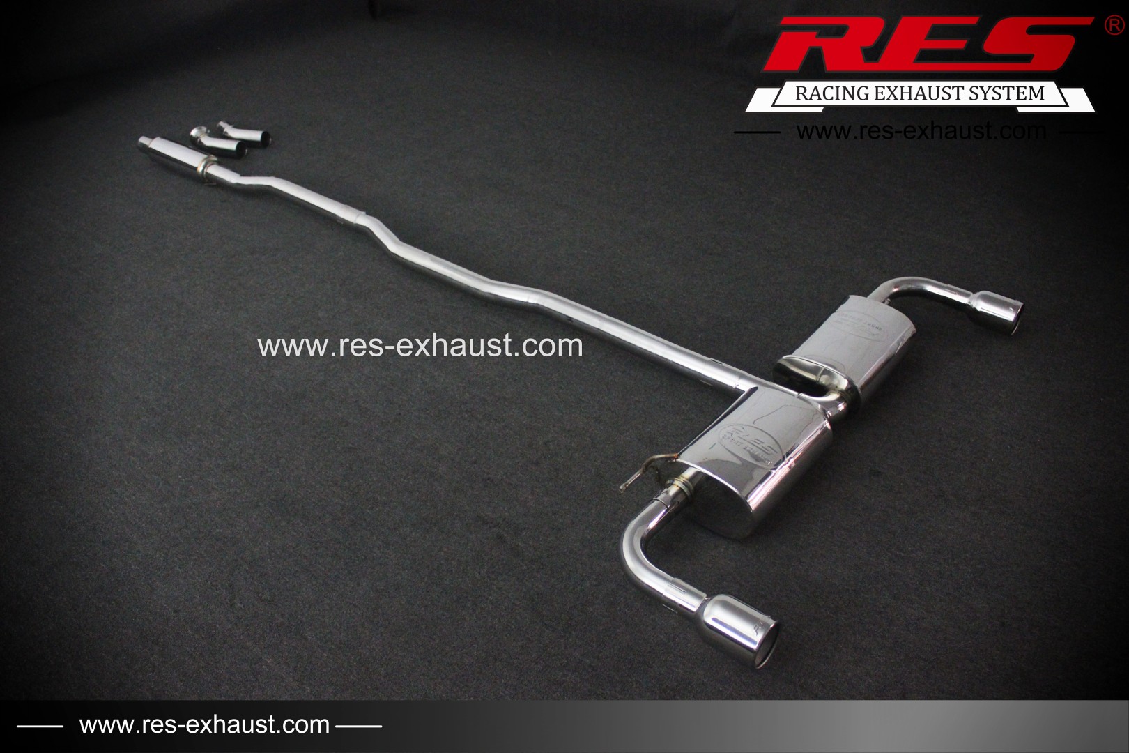 BMW X1-Catback System-RES Exhaust » High Performance Exhaust System